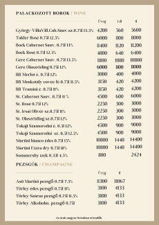 Borok, pezsgők - Wine, Champagne